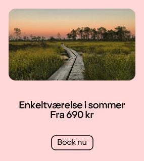 Sommertilbud enkeltværelse
