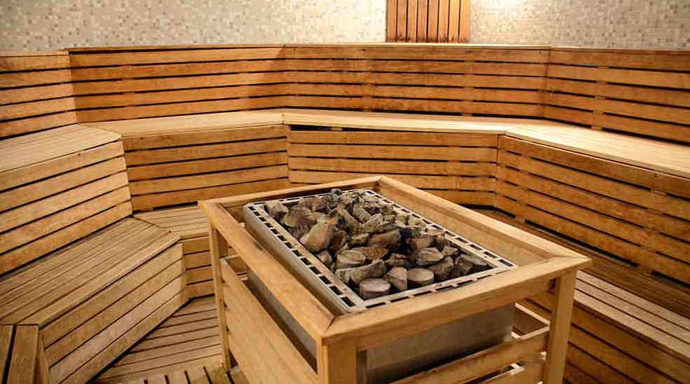 Relax med sauna sten detaljer hos Clarion Collection Hotel Kompaniet Nyköping